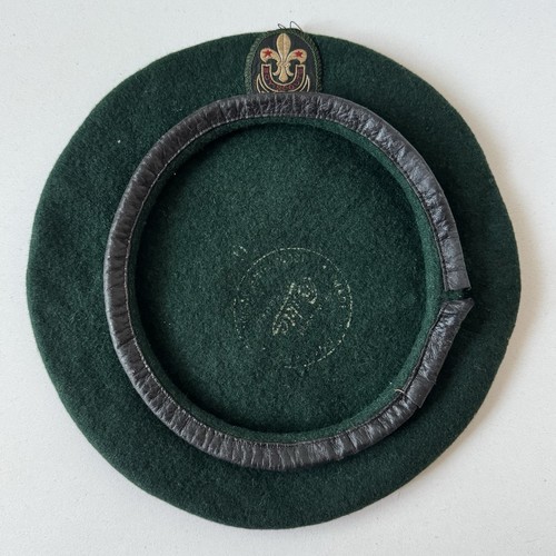 Vintage boy scouts green beret - boy,