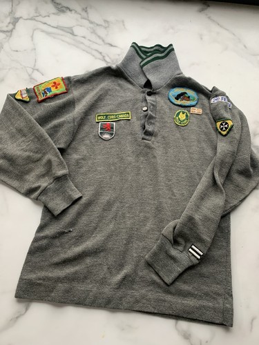 Vintage scouts canada wolf - scouts,