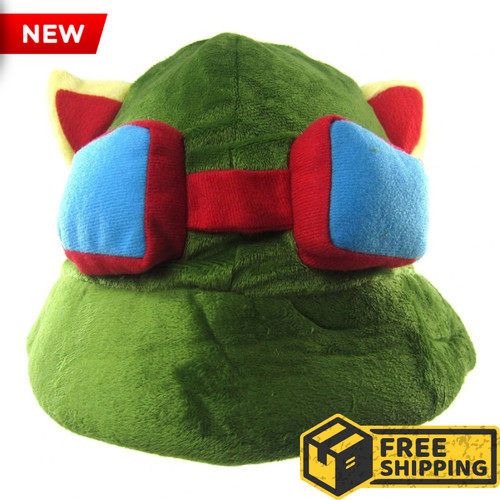 Green scout plush hat cartoon - plush,