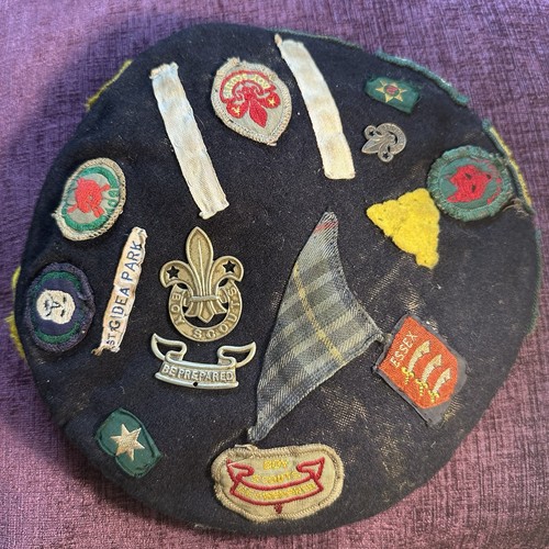 1950s boy scouts beret - 1950s, hat
