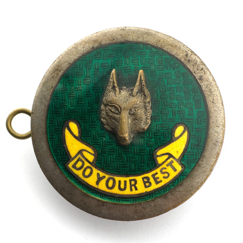 Vintage boy scouts wolf - boy, cubs