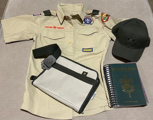 Lot bsa boy scout - items, shirt