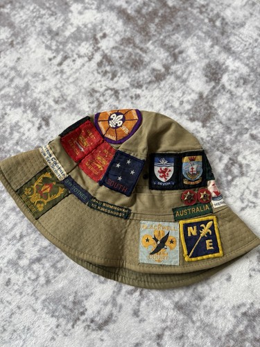 Vintage boy scout - patch, bucket