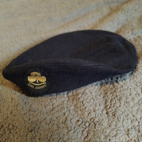 Vintage girl guide hat - girl,